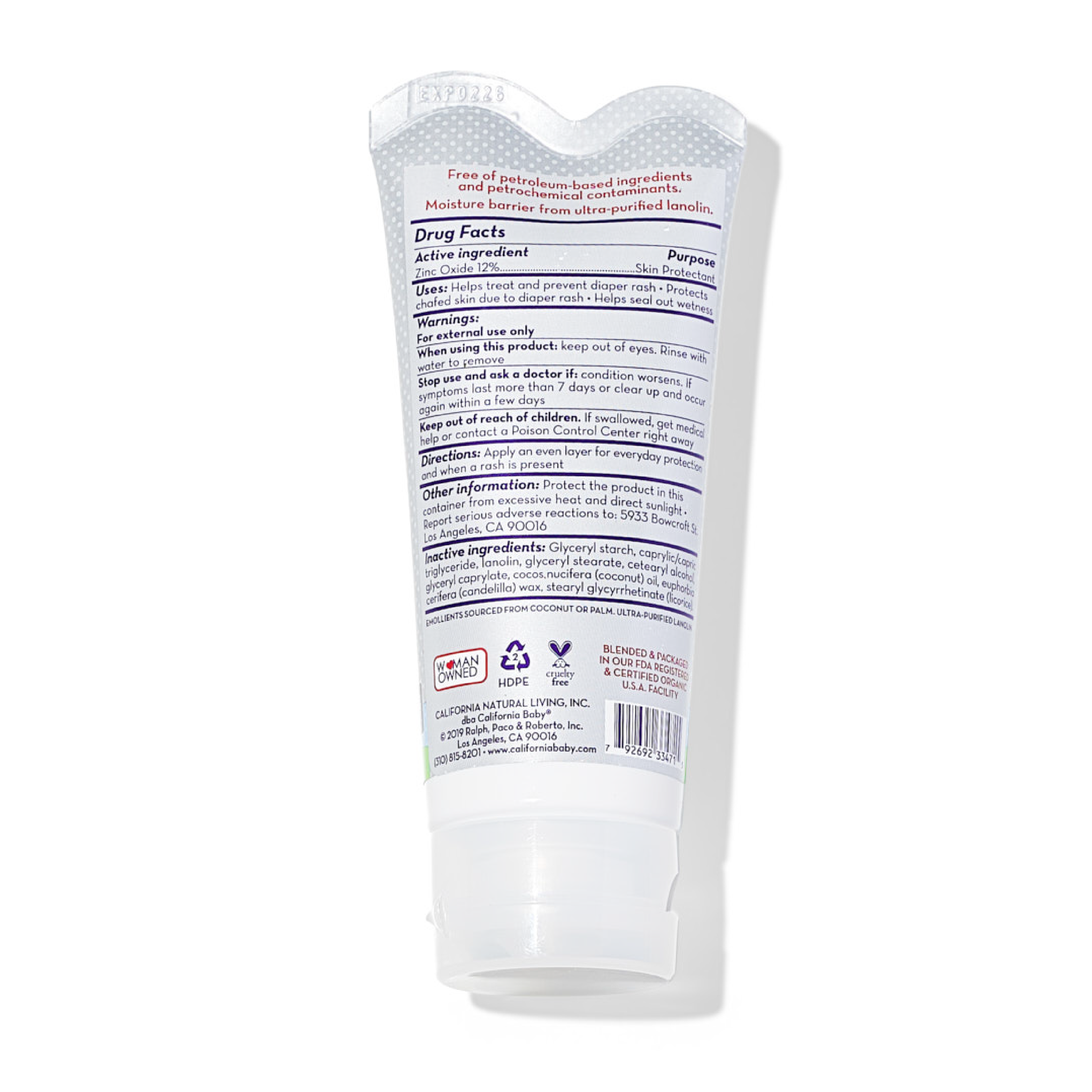 (no Fragrance) Super Sensitive™ Diaper Rash Ointment