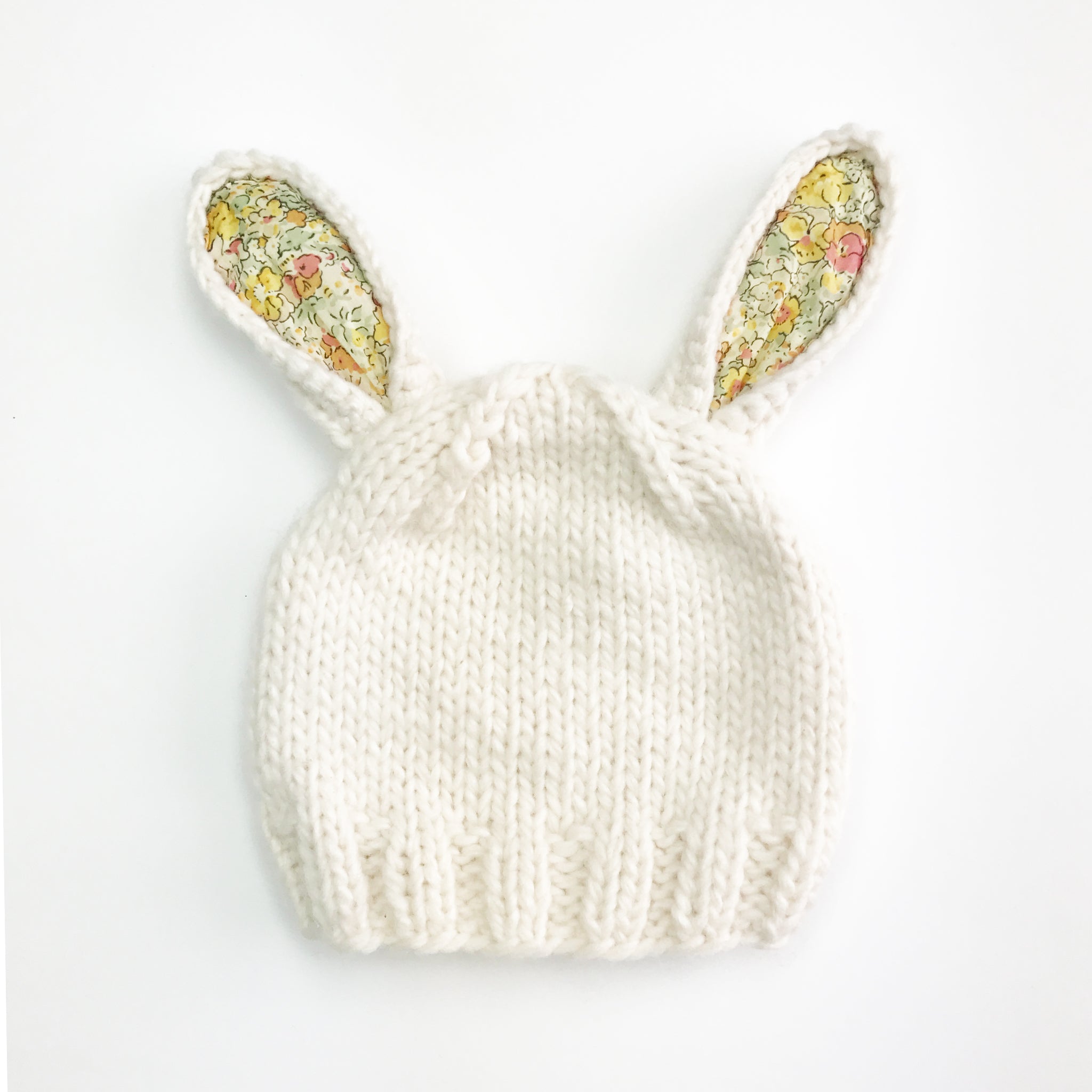 Liberty Bunny Hand-knit Hat, Claire Aude