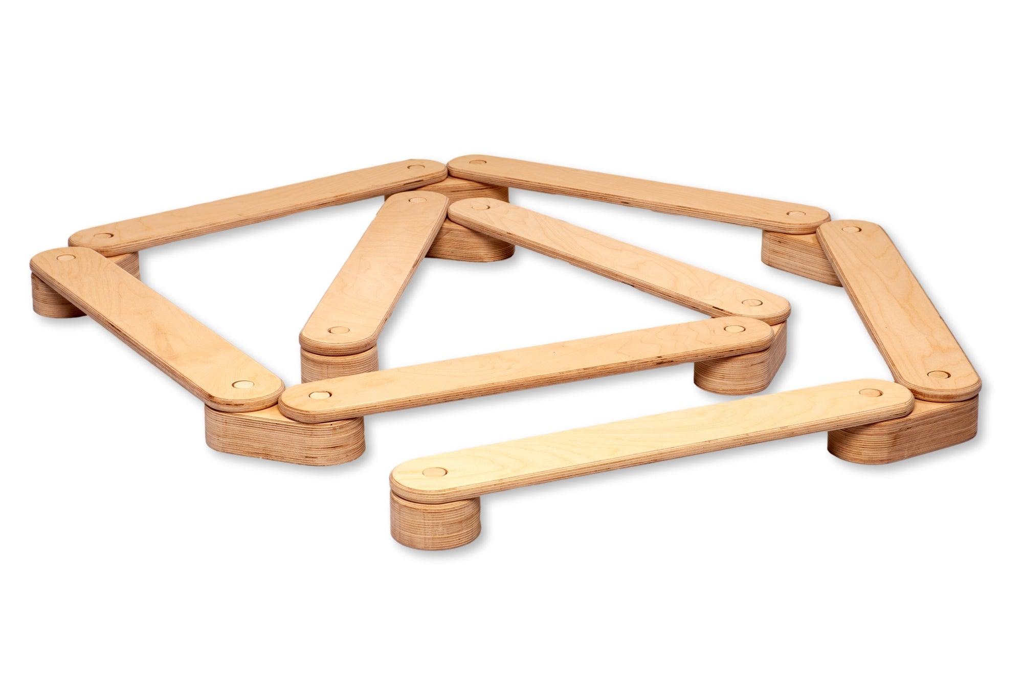 Balance Beam And Stepping Stones Set