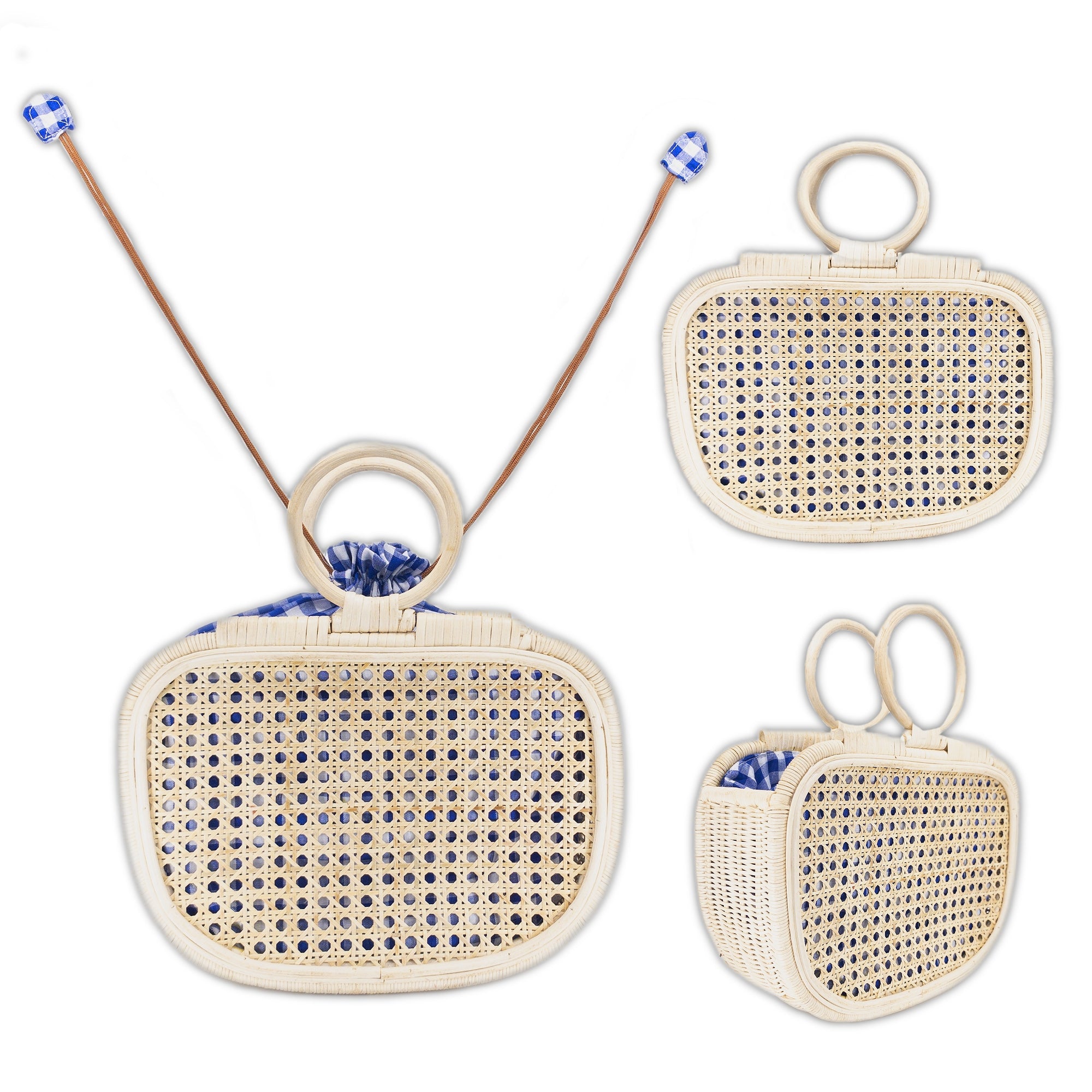 Bali Rattan Handbag - Charleston