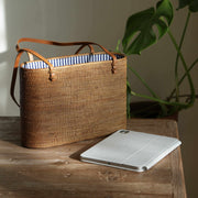 Bali Rattan Tote Bag - Medium