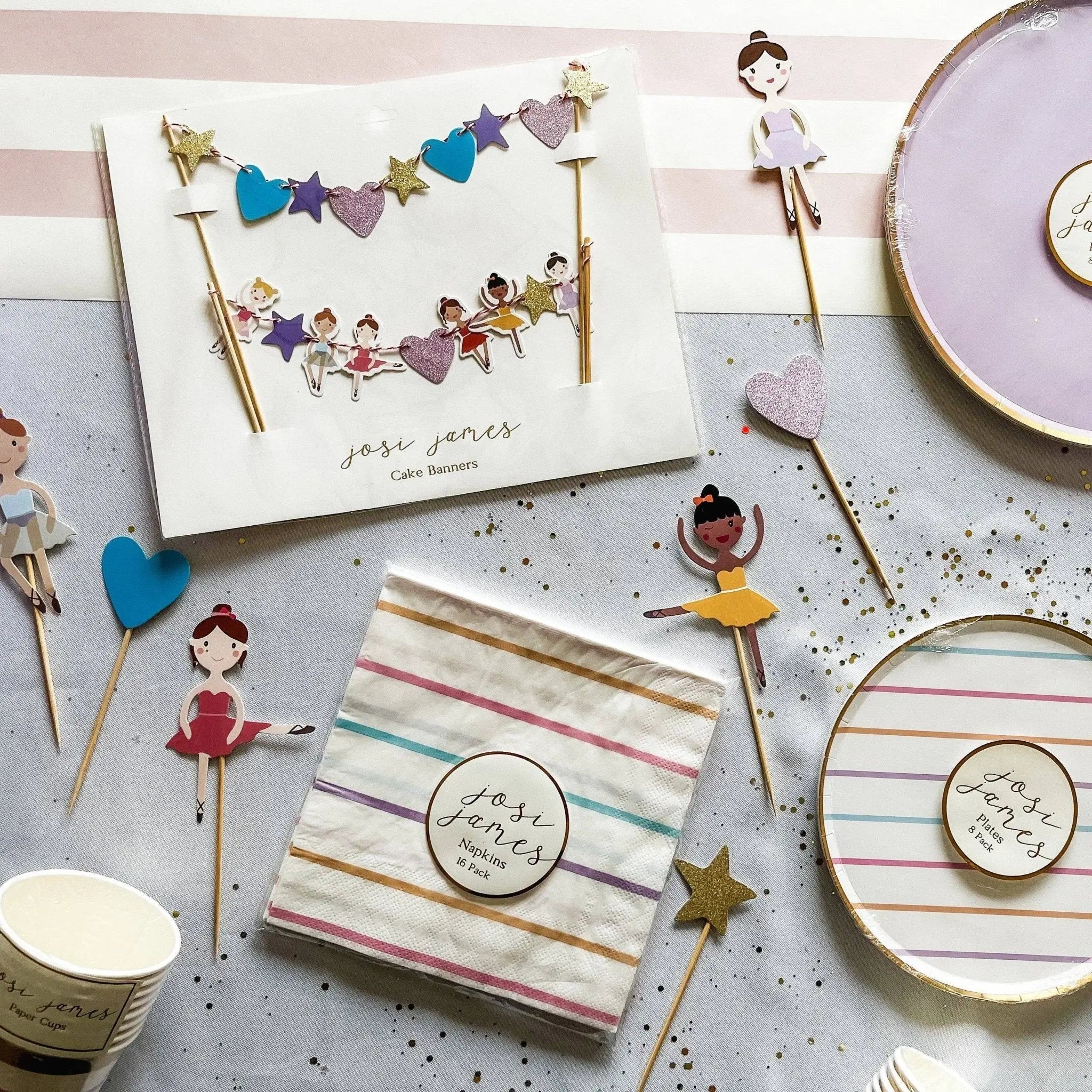 Ballet Cake Banner
