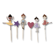 Ballet Cupcake Toppers (8 Per Set)