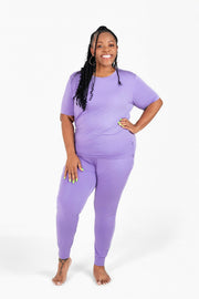 Purple | Women's Bamboo Jogger Pajama Pants