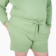 Sage Green | Women's Bamboo Pajama Shorts