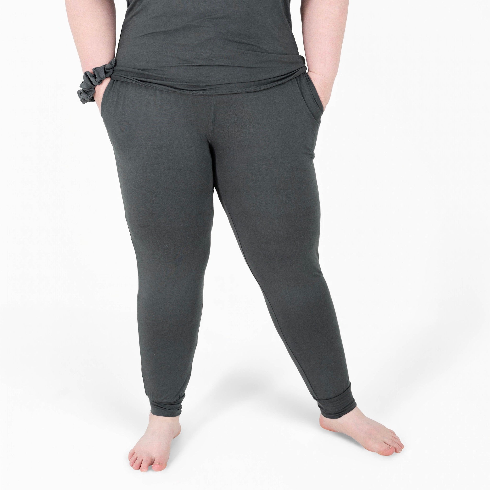 Charcoal | Women's Bamboo Jogger Pajama Pants