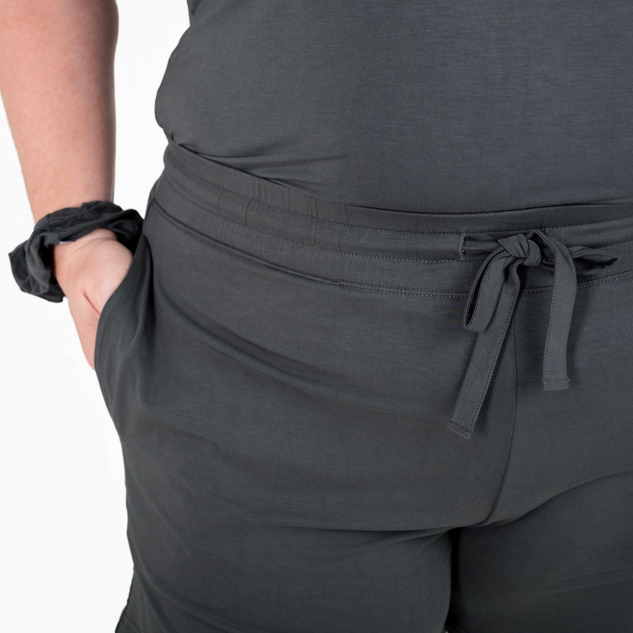 Charcoal | Women's Bamboo Pajama Shorts