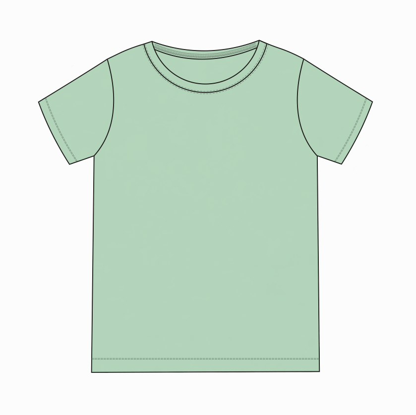 Jade | Unisex Adult Bamboo Tee Shirt