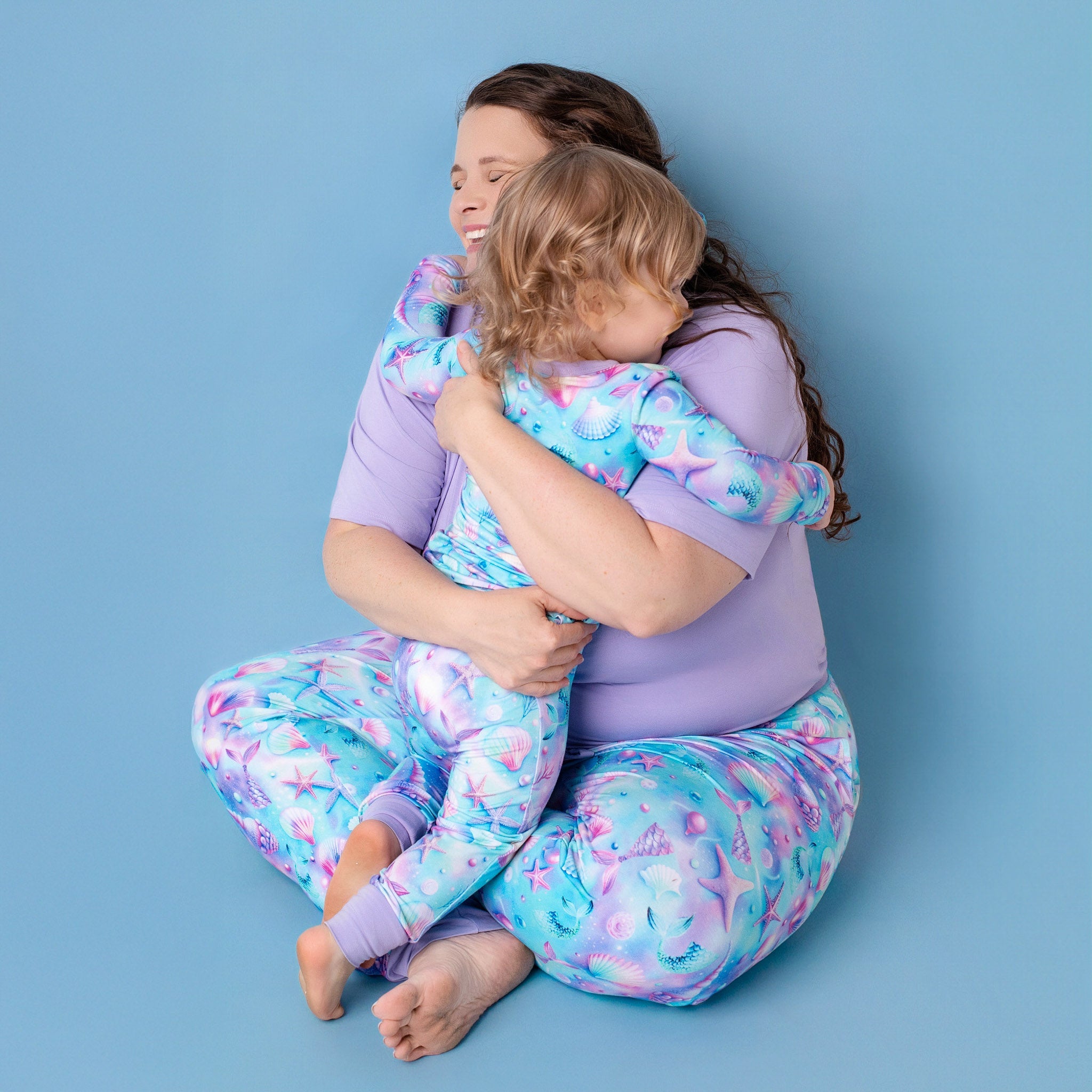 Magical Mermaid Shells | Women's Bamboo Jogger Pajama Pants