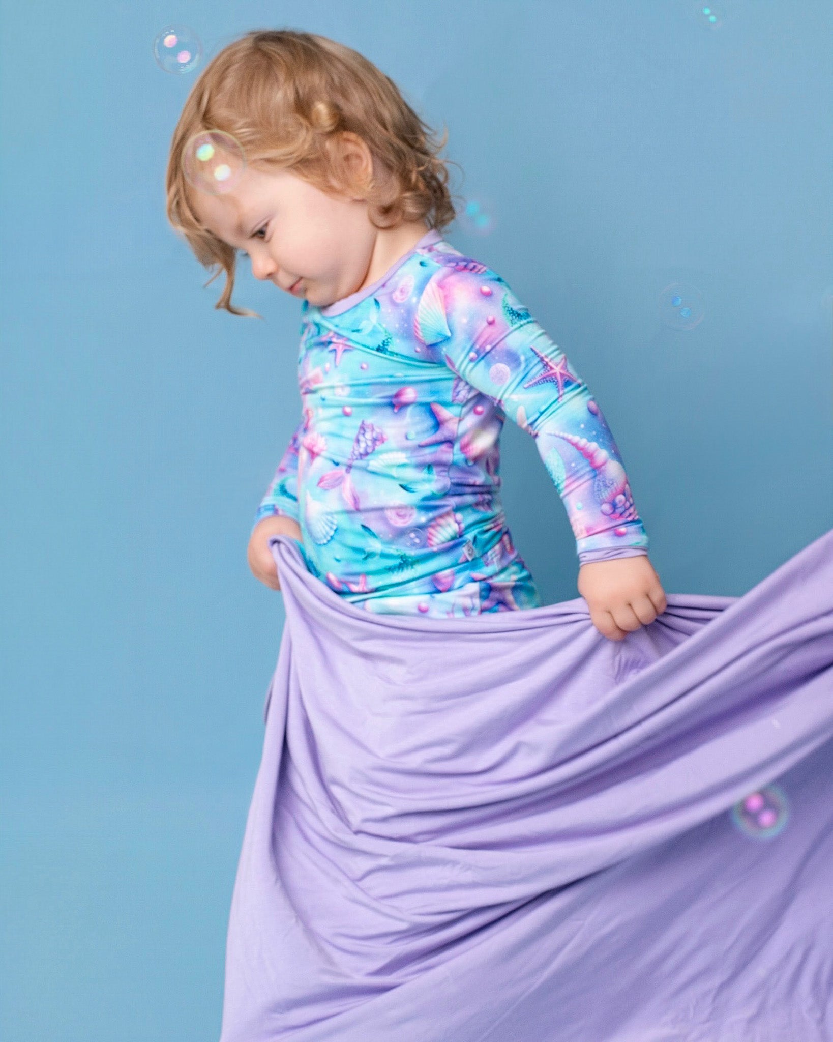 Pale Lavender | Double Layer Bamboo Toddler Blanket