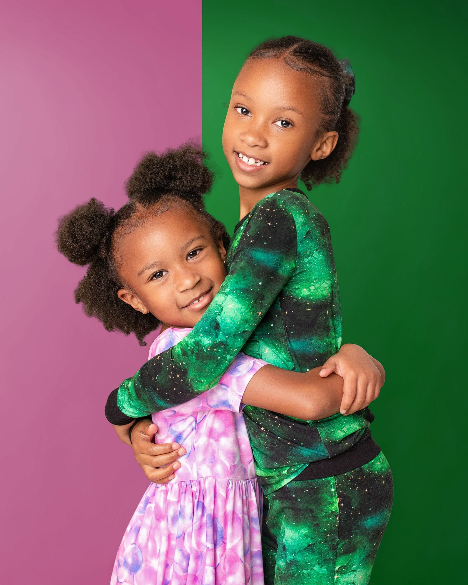 Wicked Cute | Bubbles | Bamboo Ruffle Twirl Dress & Shorts