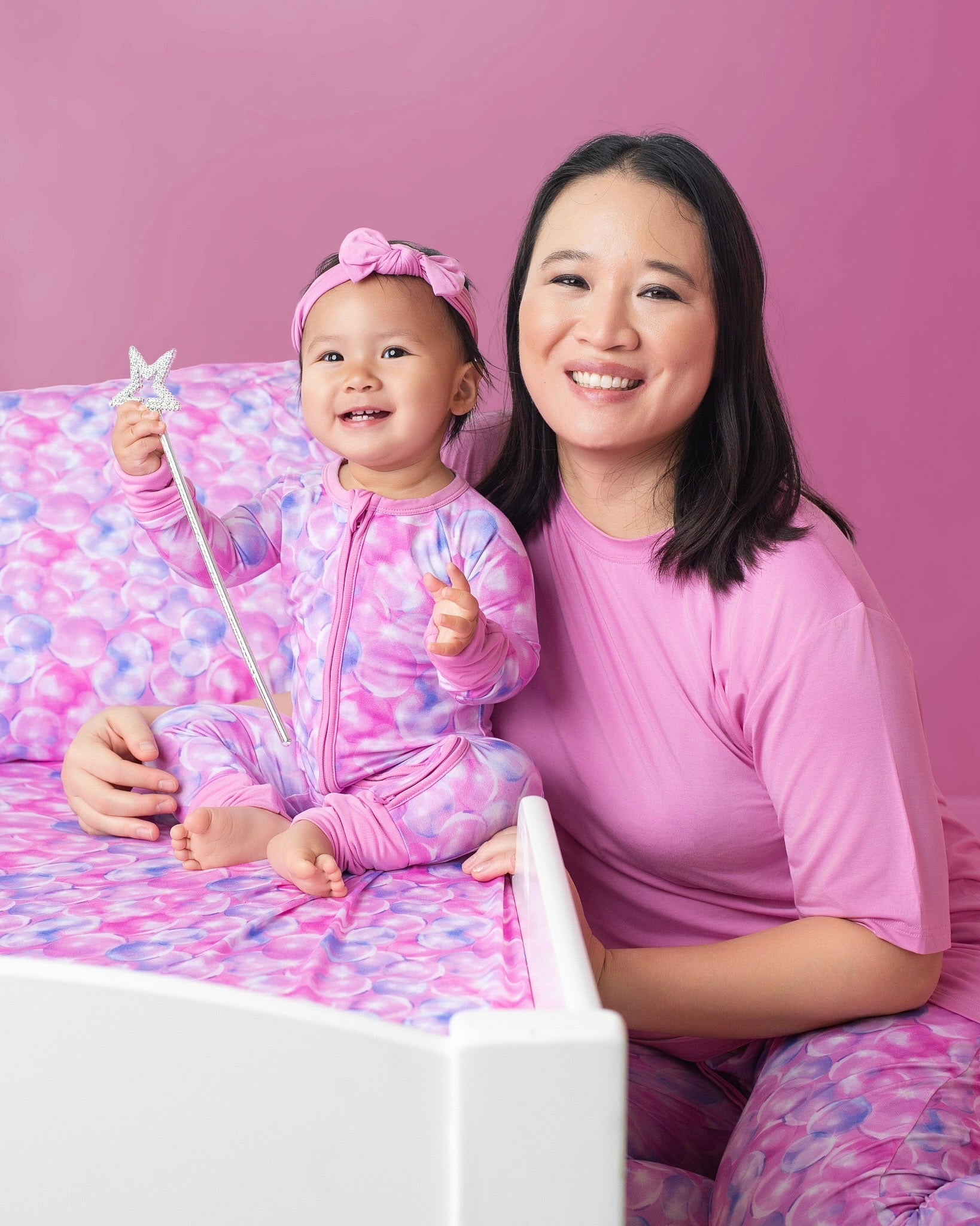 Wicked Cute | Bubbles | Bamboo Zipper Pajamas