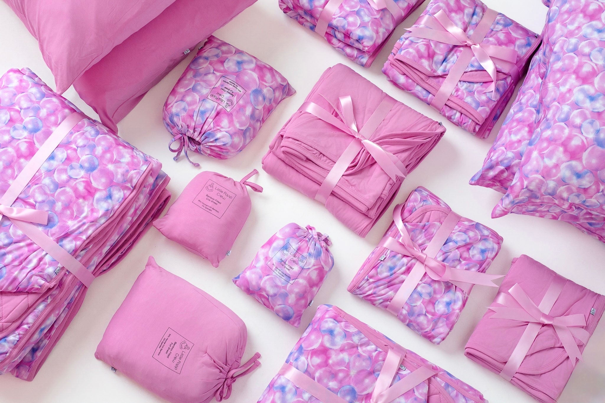 Wicked Cute | Bubbles | Bamboo Quilted Mini Baby Blanket