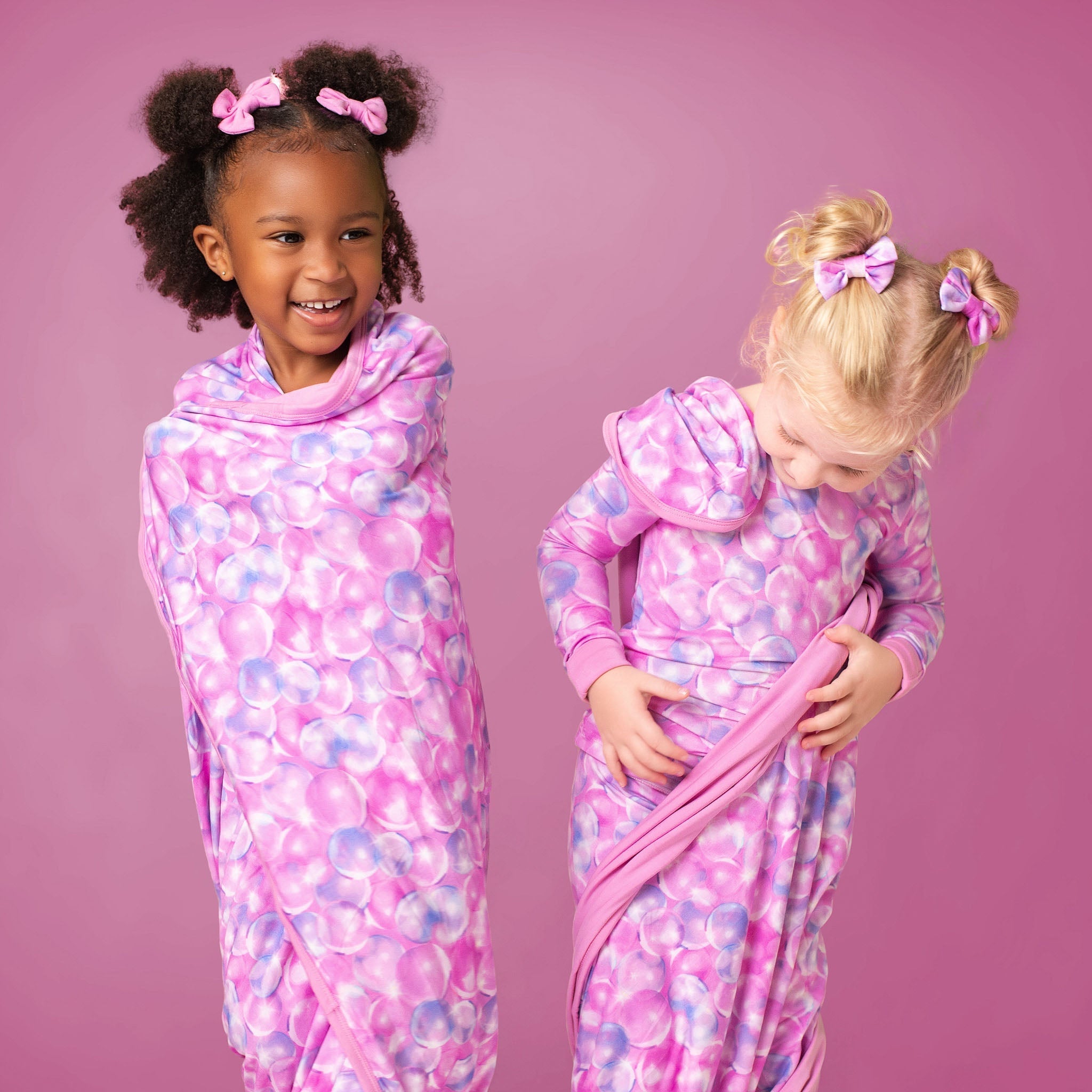 Wicked Cute | Bubbles | Pigtail Clip Bows