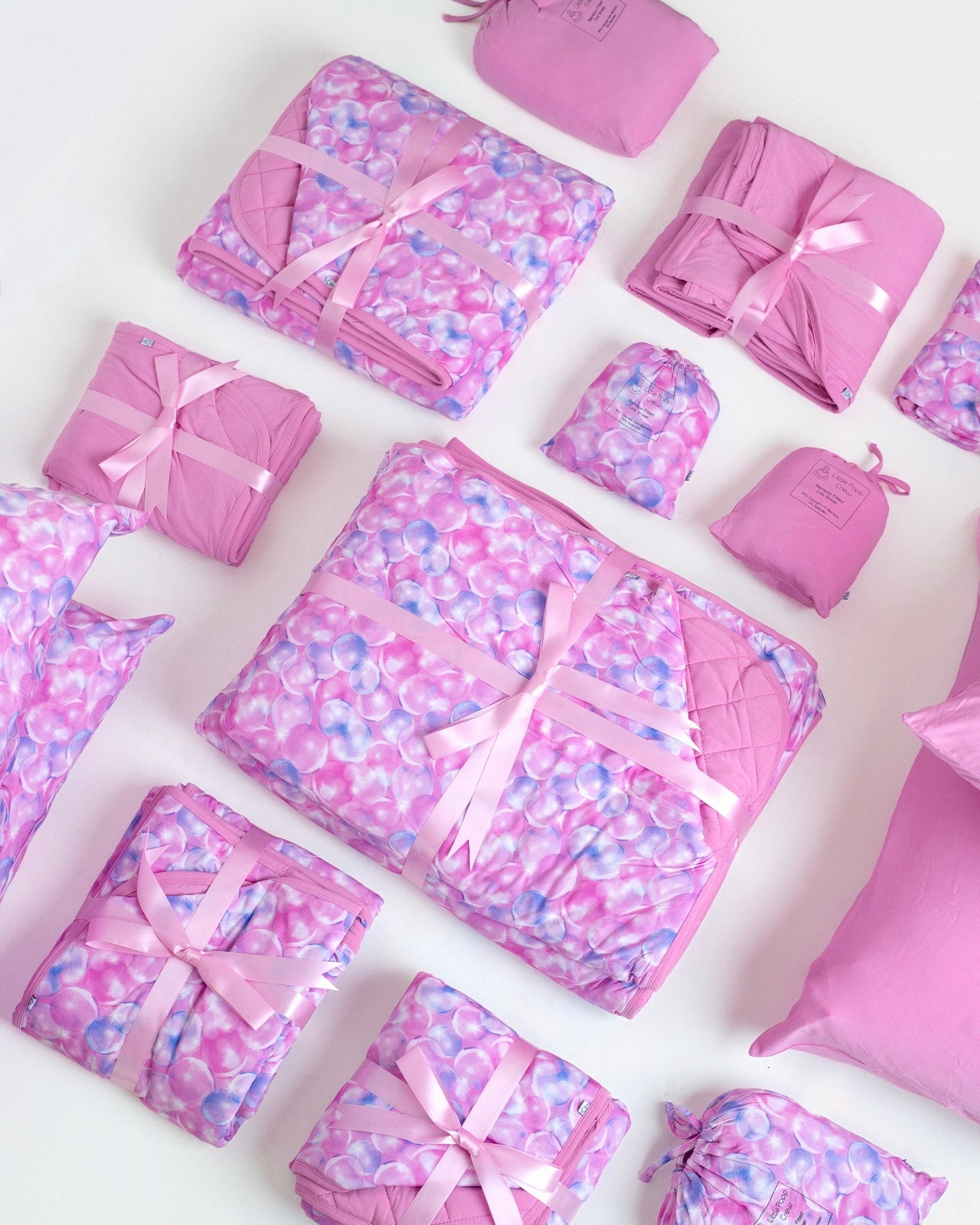Wicked Cute | Bubbles | Bamboo Quilted Toddler Blanket