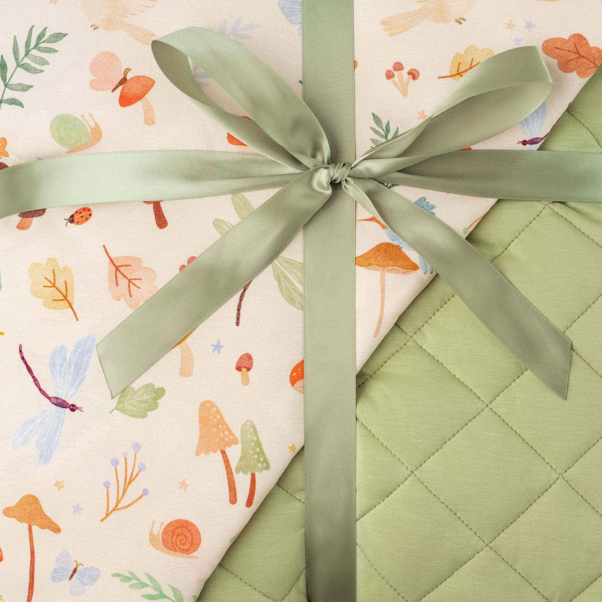 Whimsical Woodland | Quilted Bamboo Adult Blanket