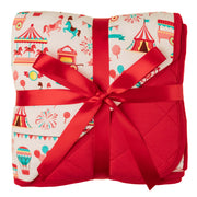 Classic Carnival | Mini Quilted Bamboo Baby Blanket