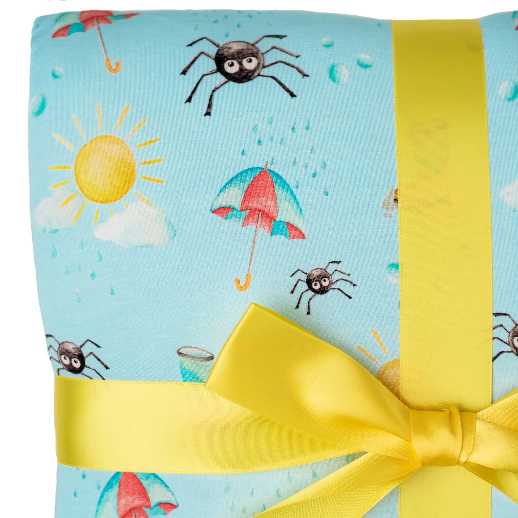 Spring Showers | Quilted Bamboo Toddler Blanket