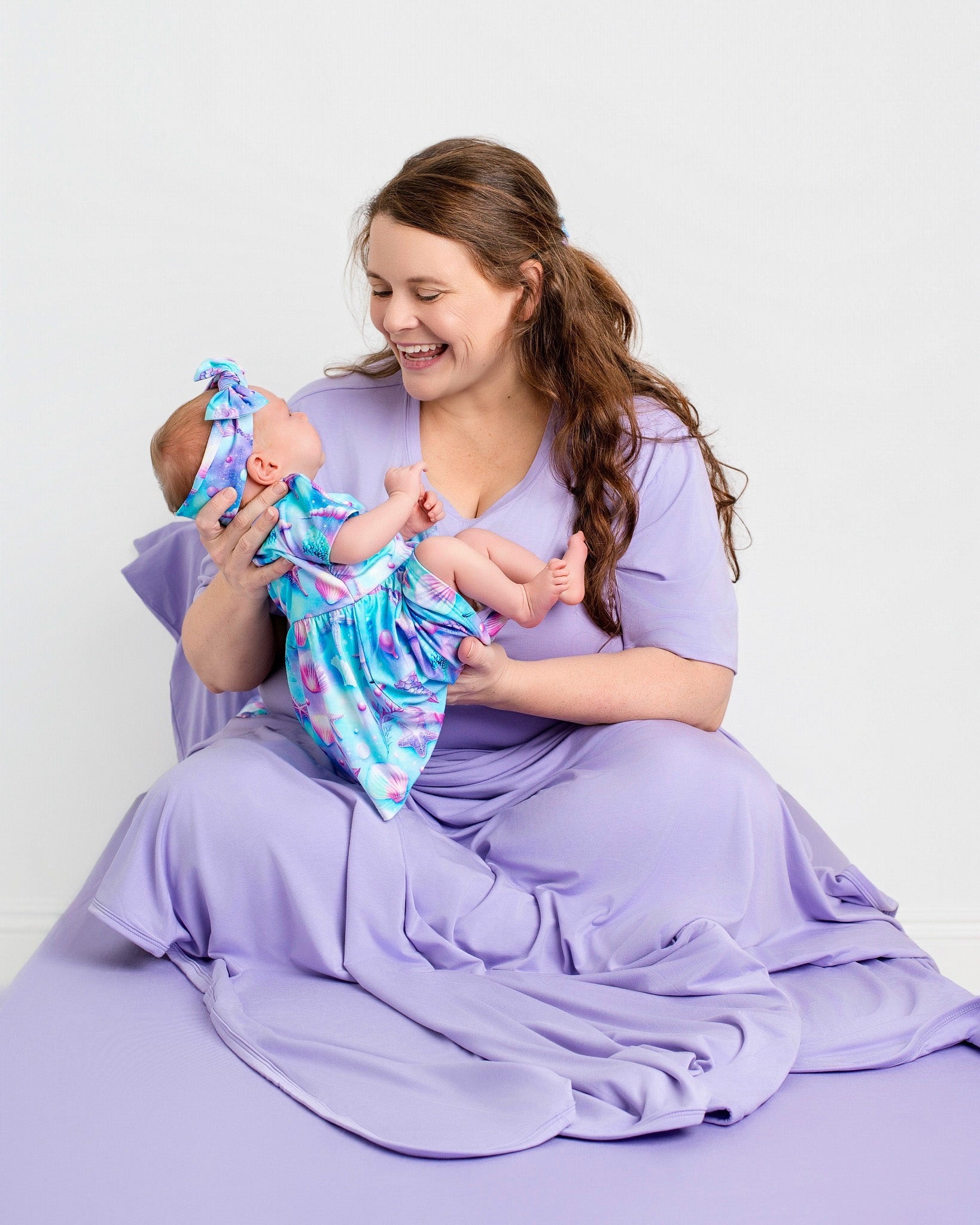 Pale Lavender | Double Layer Bamboo Toddler Blanket