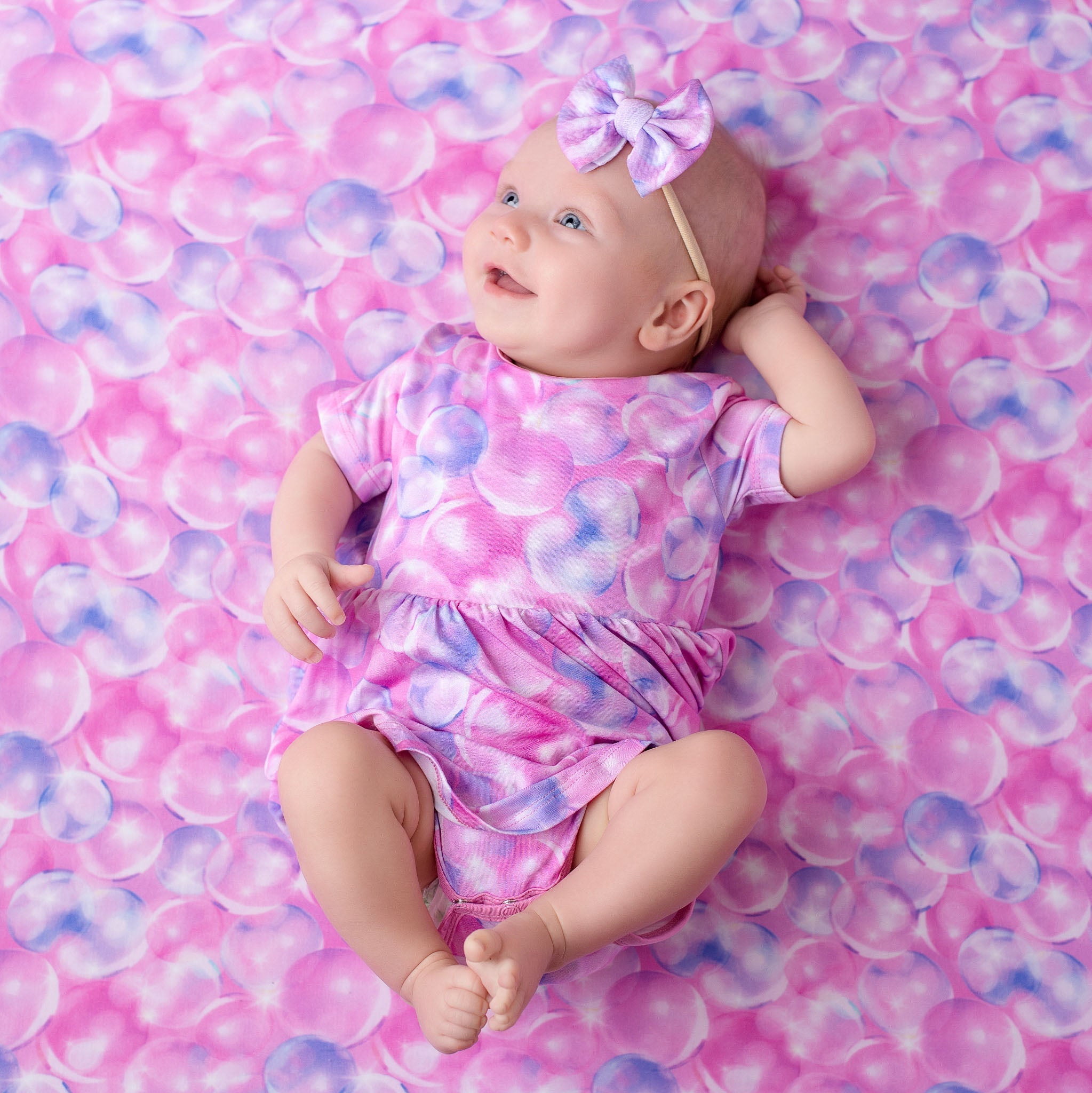Wicked Cute | Bubbles | Bamboo Crib Sheet
