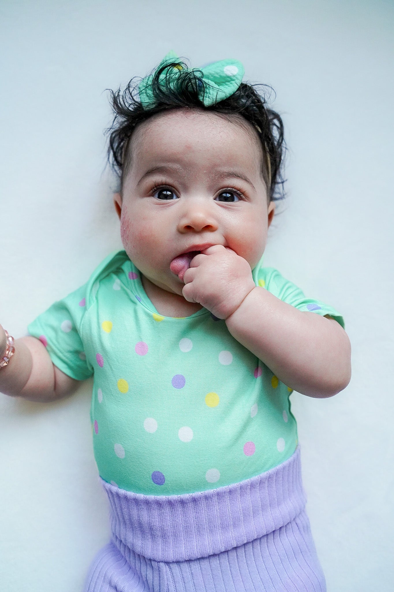 Pastel Dots | Baby & Toddler Bamboo Bodysuit Onesie