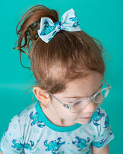 Sea Turtles | Bamboo Small Clip On Bow