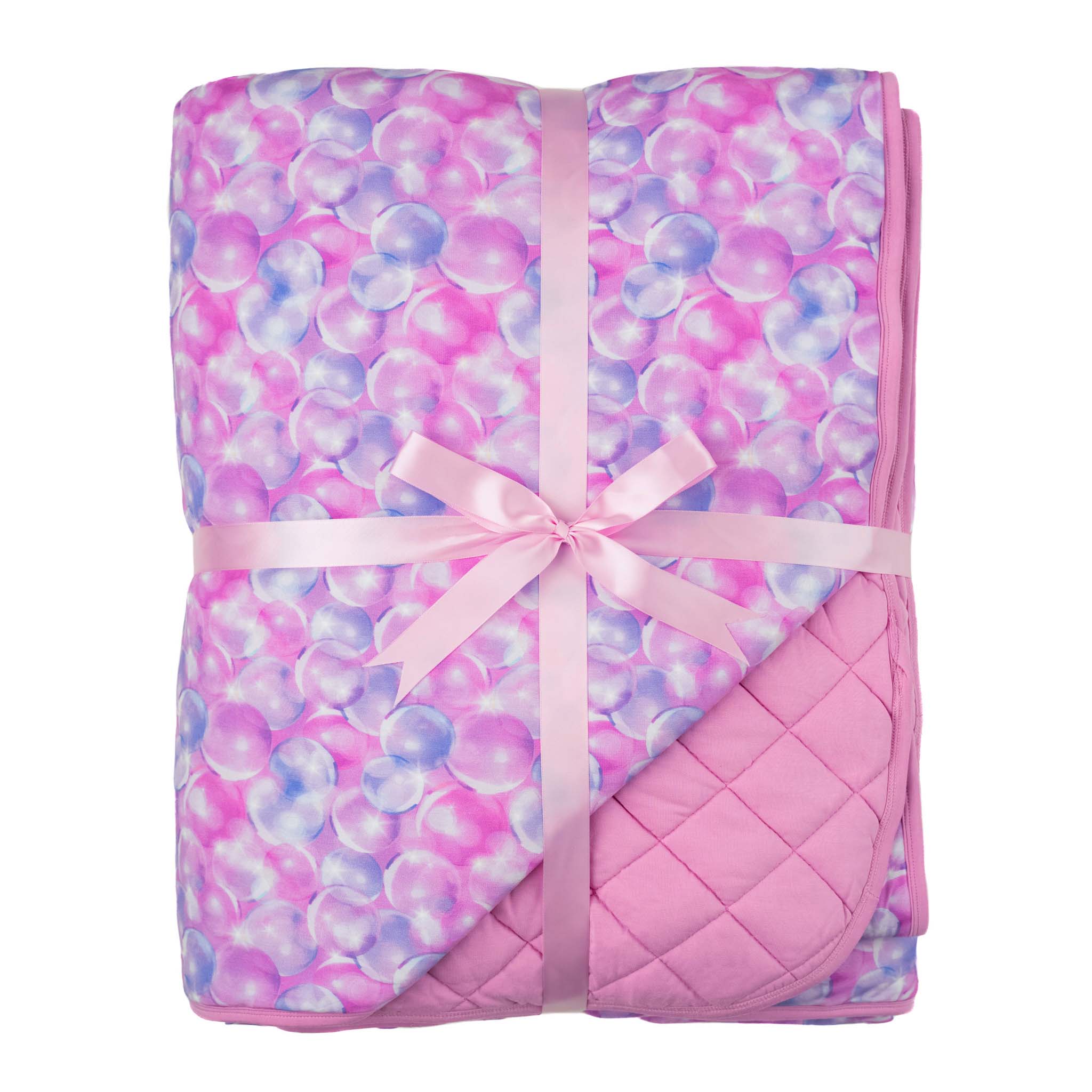 Wicked Cute | Bubbles | Bamboo Quilted Adult Blanket