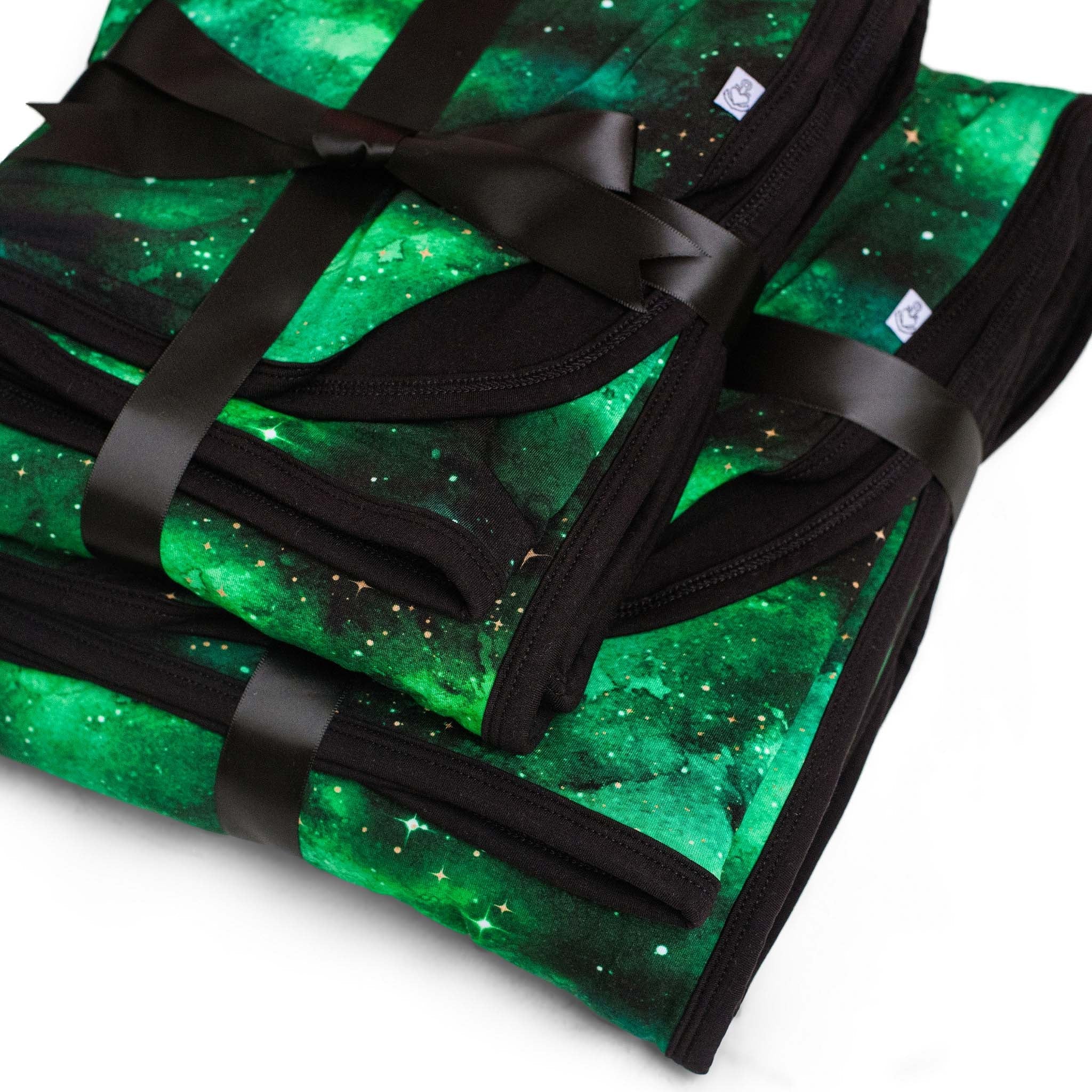 Wicked Cute | Green Galaxy Elixir | Bamboo Double Layer Adult Blanket