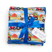 Farm Friends | Bamboo Double Layer Toddler Blanket