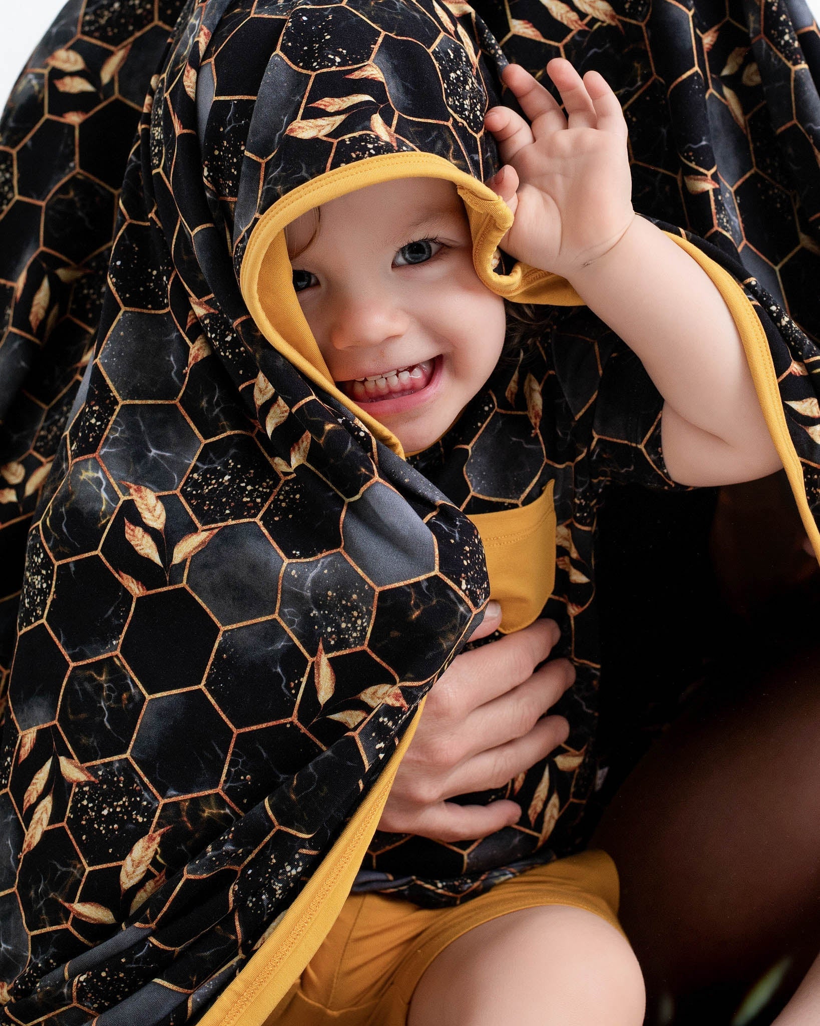 Midnight Honey | Double Layer Bamboo Toddler Blanket
