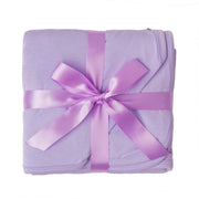 Pale Lavender | Double Layer Bamboo Toddler Blanket