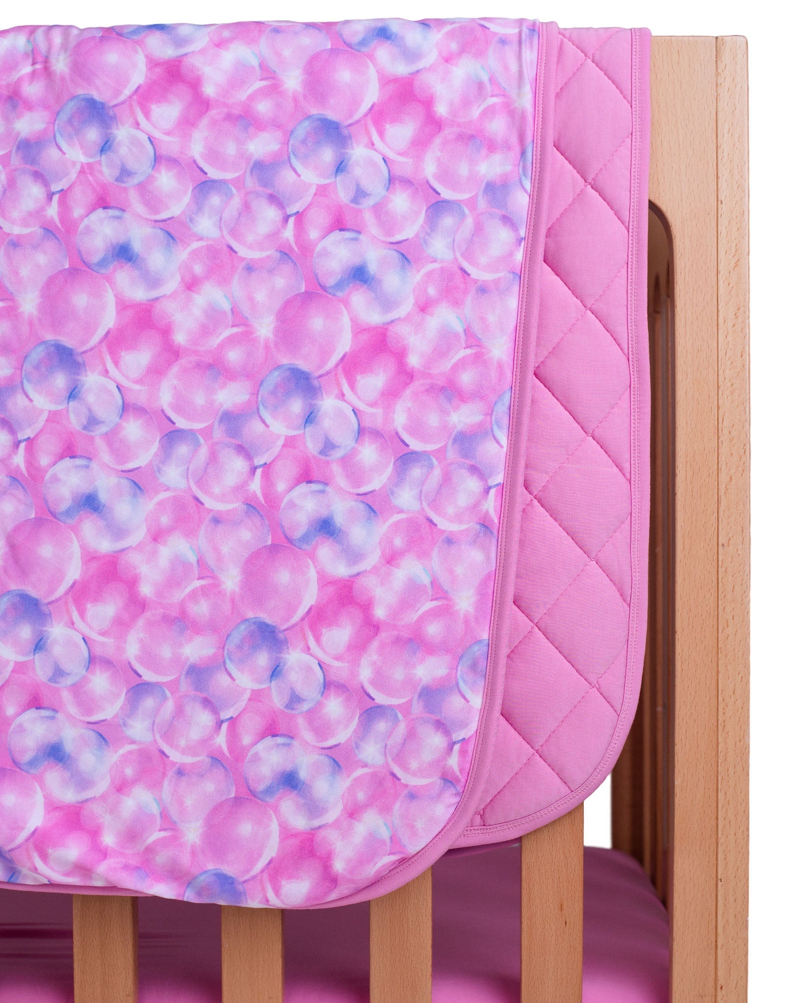 Wicked Cute | Bubbles | Bamboo Quilted Toddler Blanket