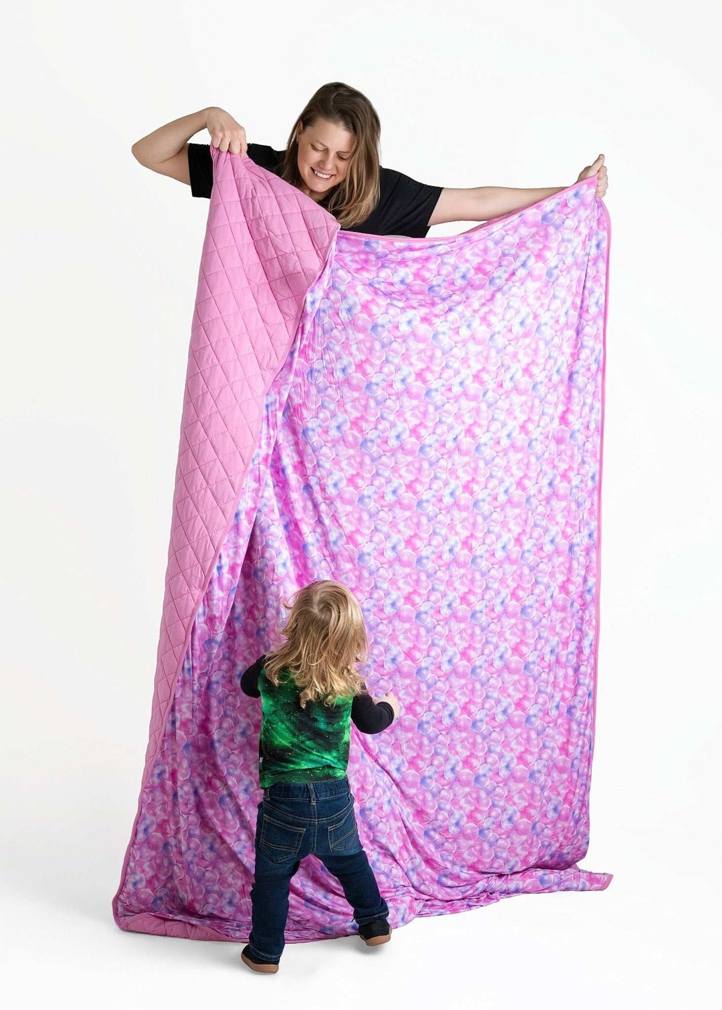 Wicked Cute | Bubbles | Bamboo Quilted Adult Blanket