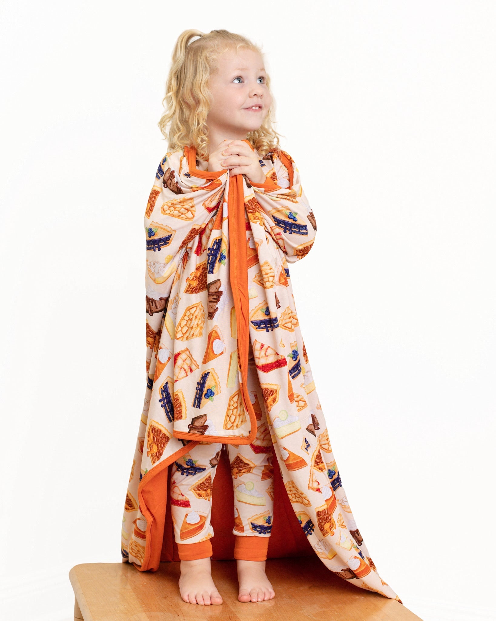 Slice Of Pie | Bamboo Double Layer Toddler Blanket