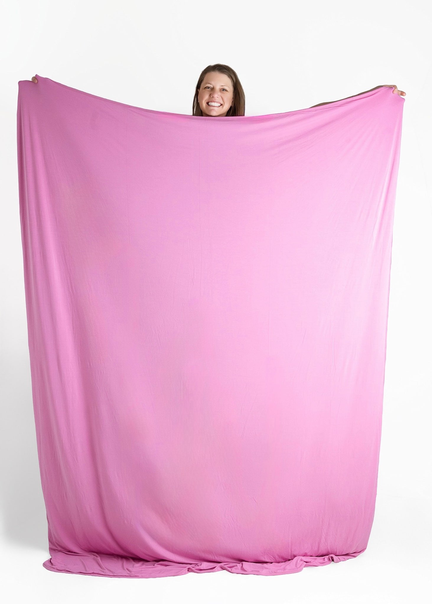 Wicked Cute | Bubble Gum Pink | Bamboo Double Layer Adult Blanket