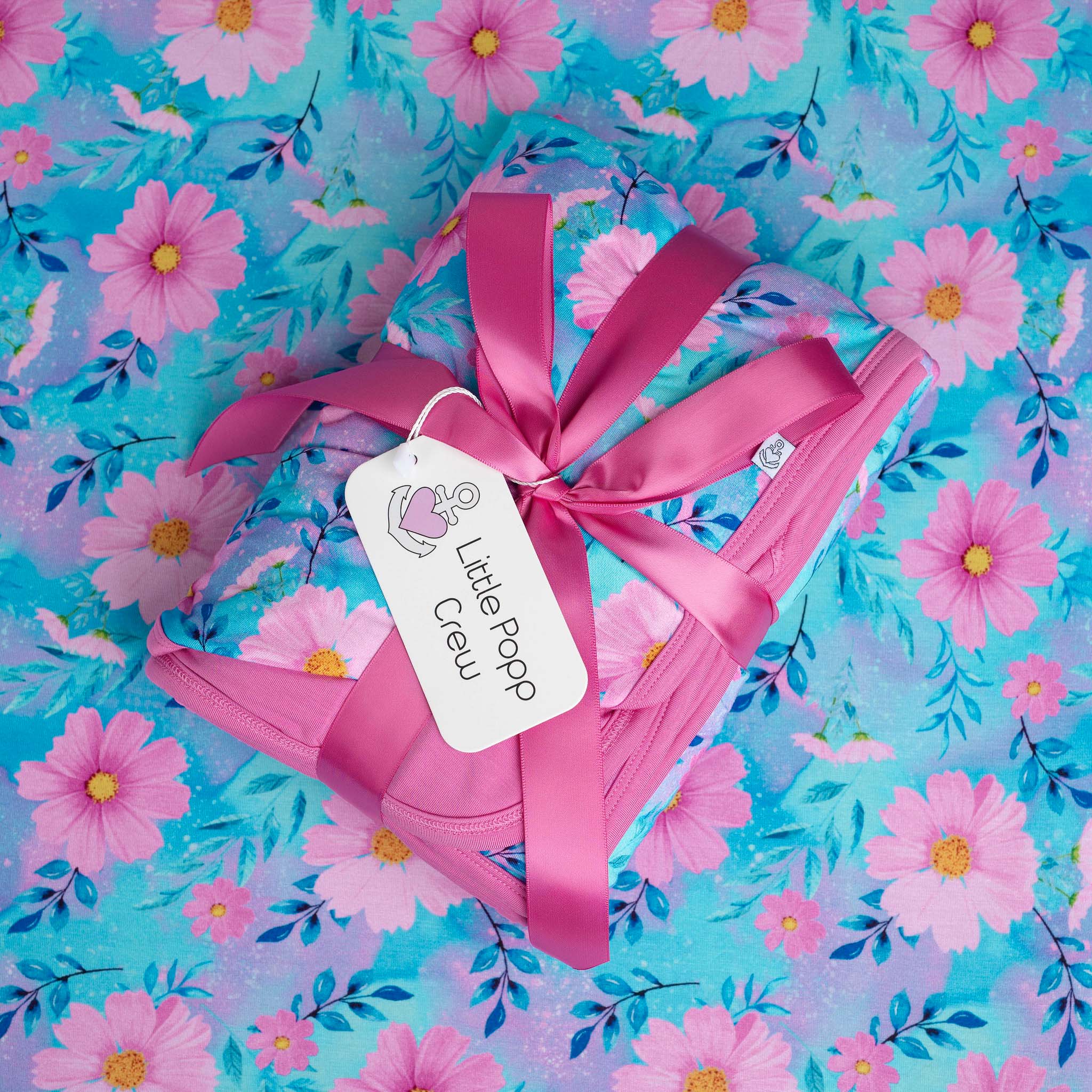 Dreamy Cosmos | Double Layer Bamboo Toddler Blanket