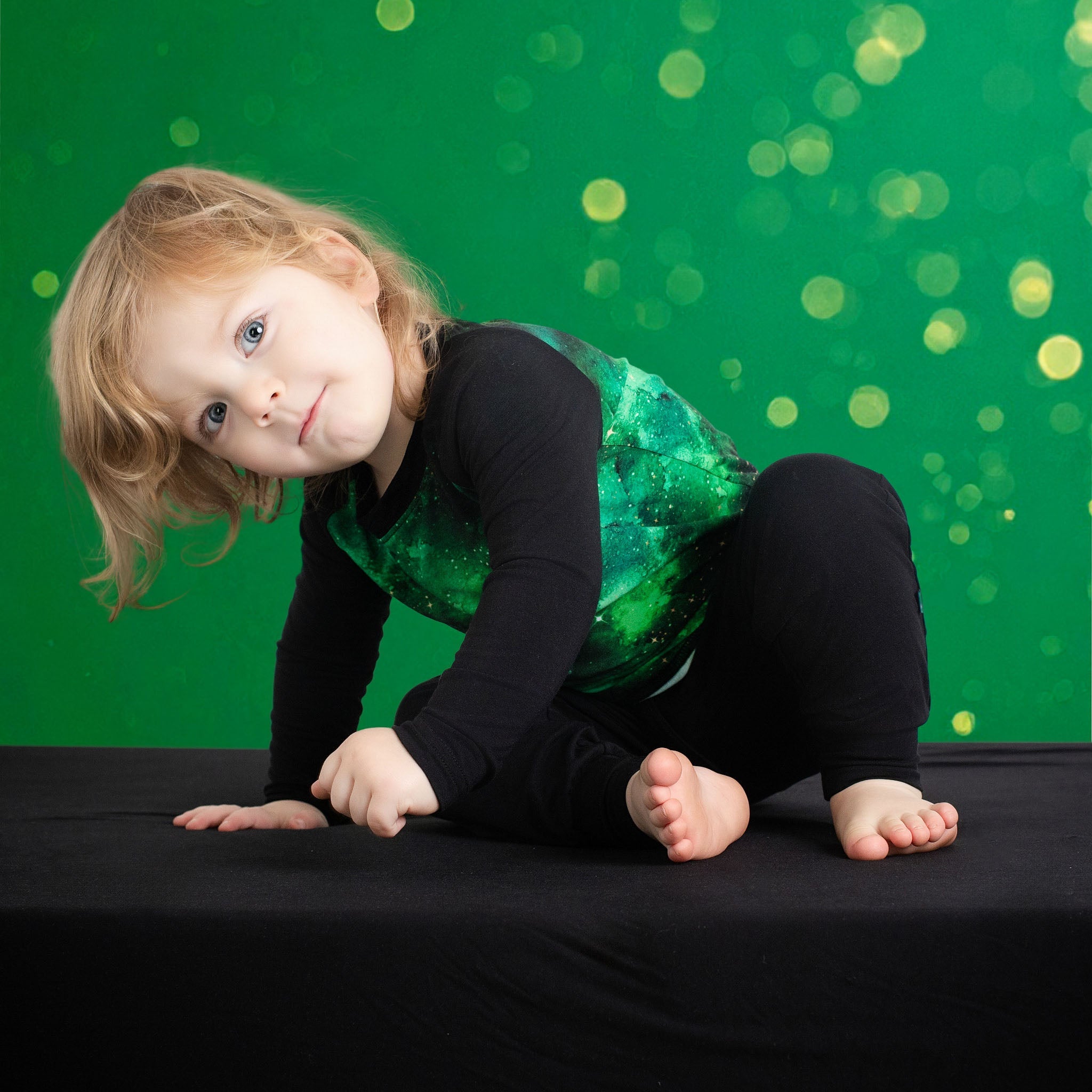 Black | Bamboo Crib Sheet