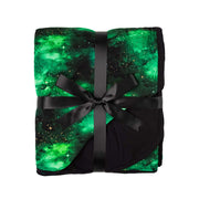 Wicked Cute | Green Galaxy Elixir | Bamboo Double Layer Adult Blanket