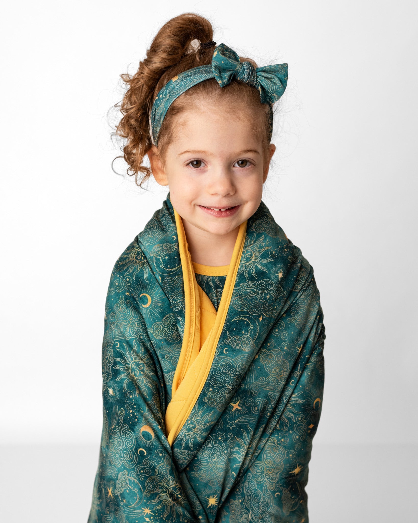 Dreamy Skies | Quilted Bamboo Toddler Blanket