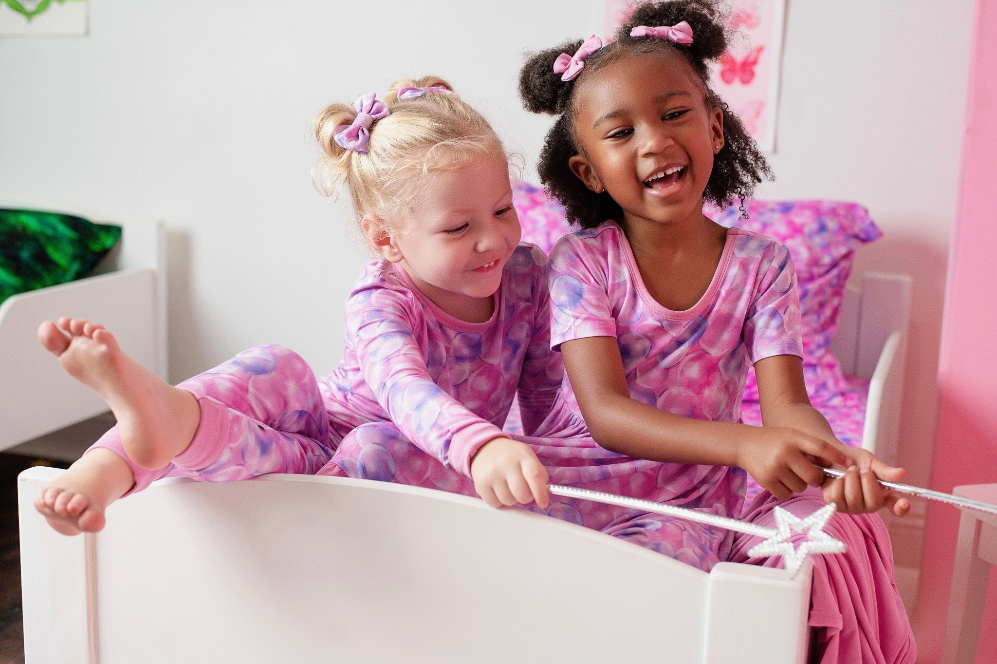Wicked Cute | Bubbles | Bamboo Two-piece Pajamas