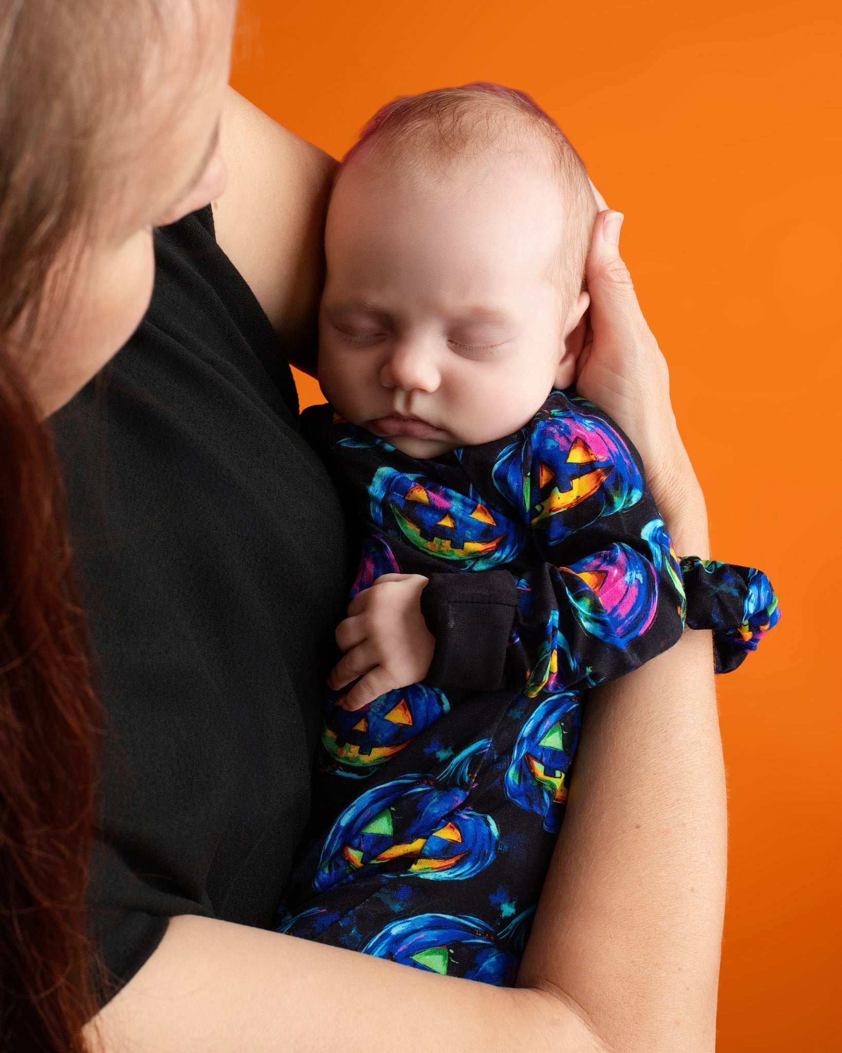 Halloween | Jack-o’-lanterns | Convertible Bamboo Zipper Baby Pajamas