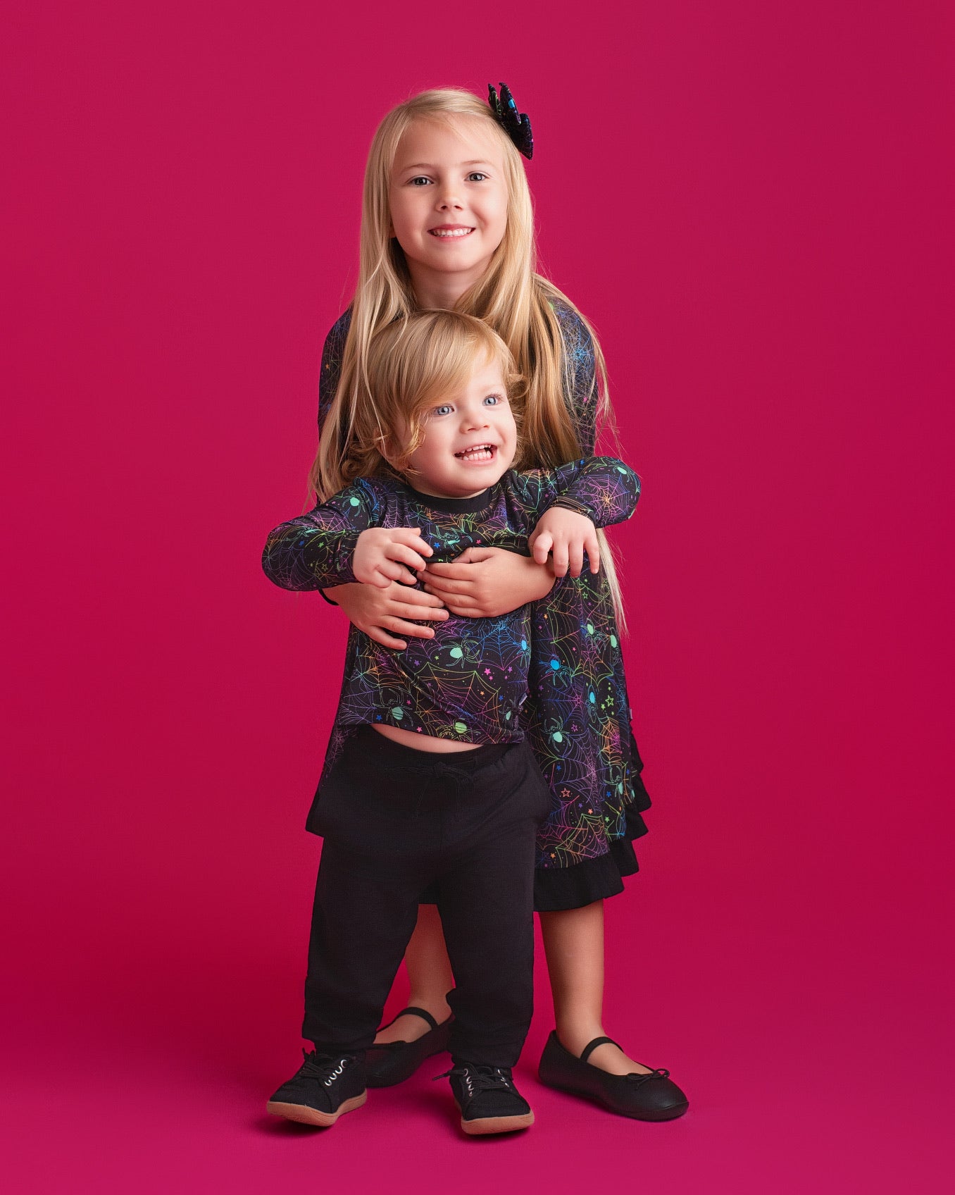 Halloween | Spooky Webs | Bamboo Toddler & Kids Pocket T-shirt