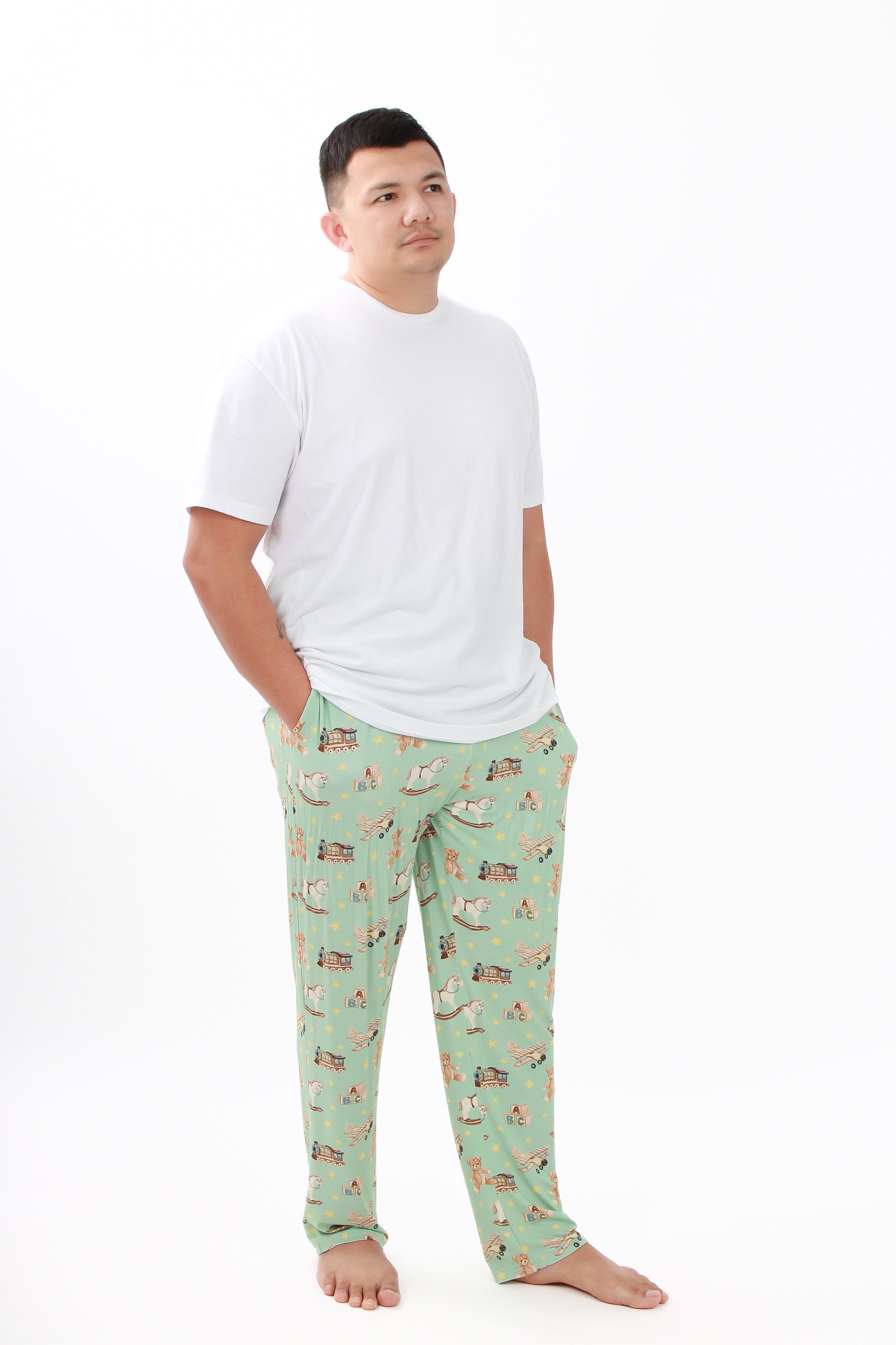 Vintage Toys | Men's Bamboo Relaxed Lounge Pajama Pants