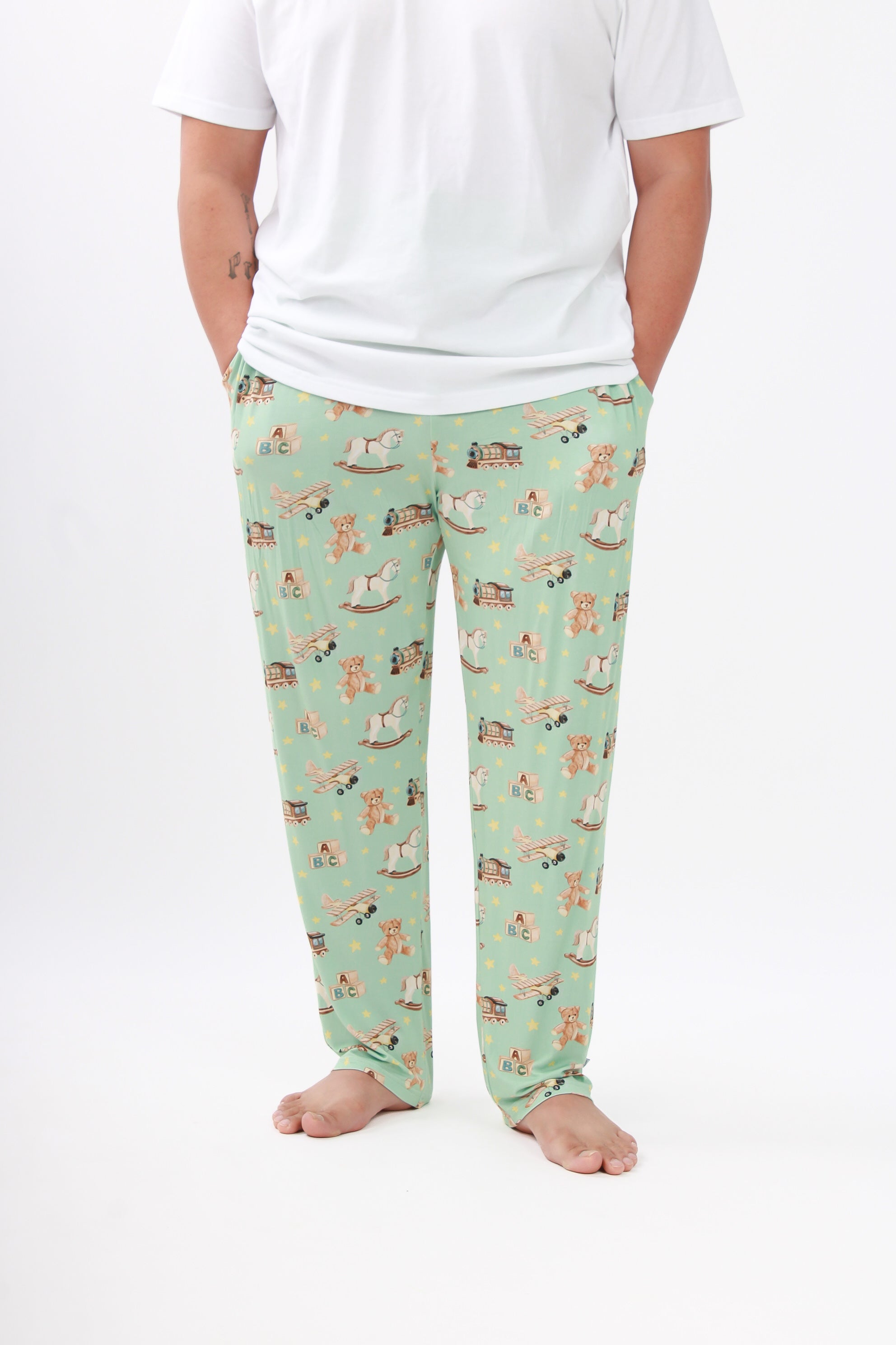 Vintage Toys | Men's Bamboo Relaxed Lounge Pajama Pants