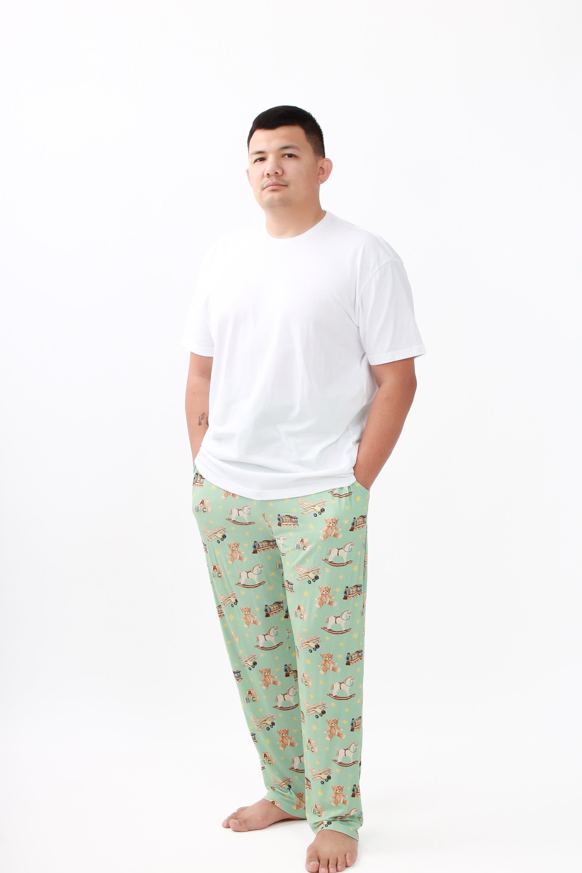 Vintage Toys | Men's Bamboo Relaxed Lounge Pajama Pants