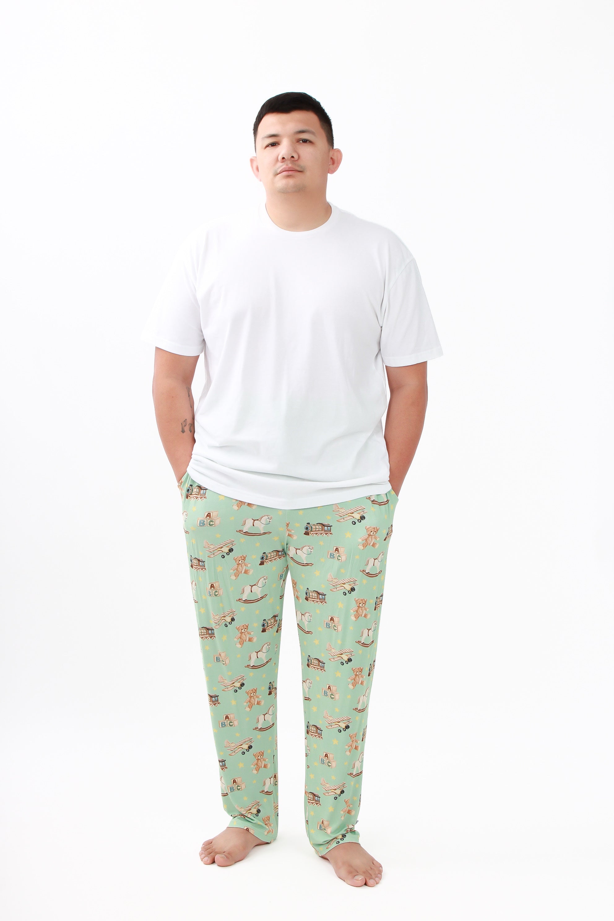 Vintage Toys | Men's Bamboo Relaxed Lounge Pajama Pants