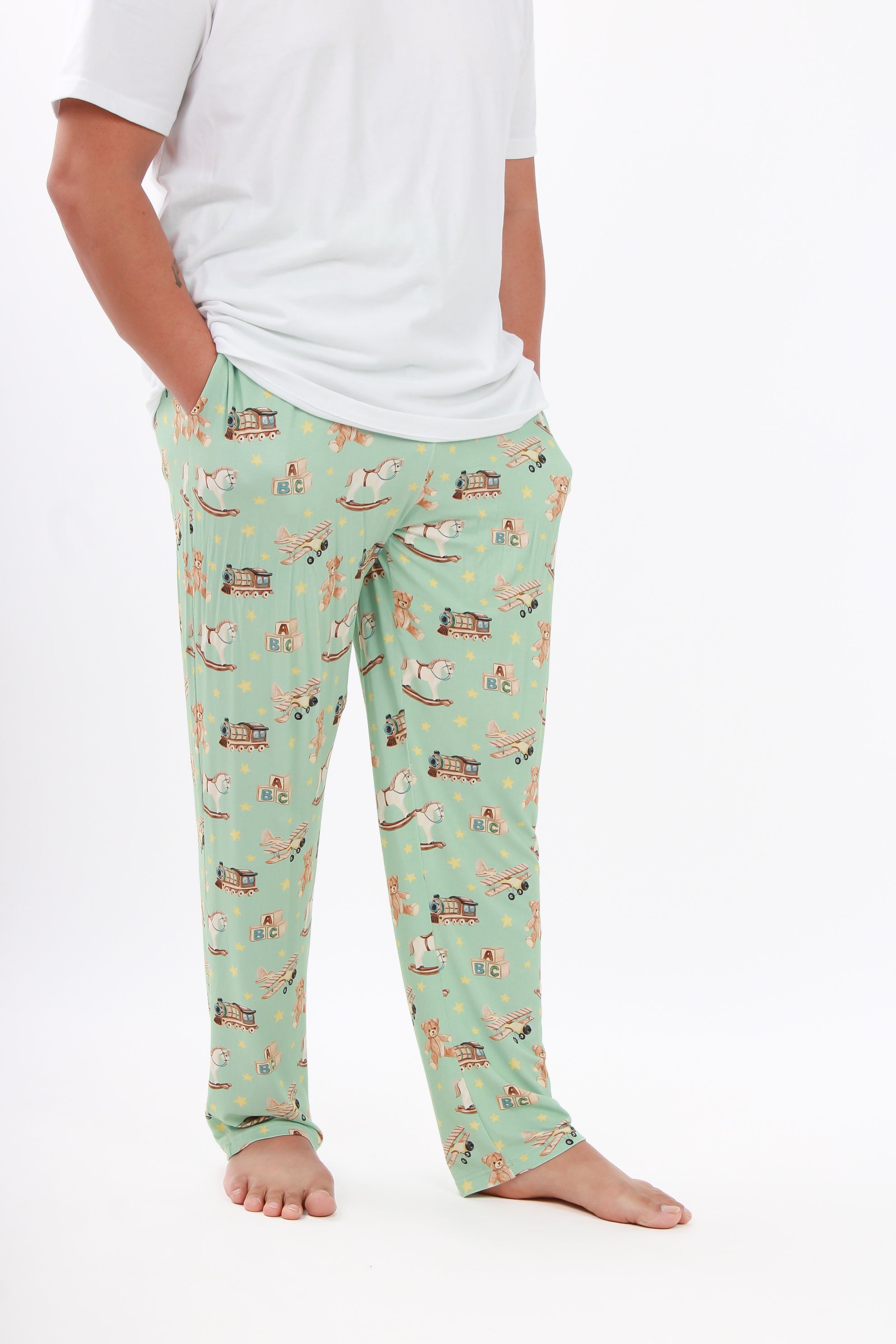 Vintage Toys | Men's Bamboo Relaxed Lounge Pajama Pants