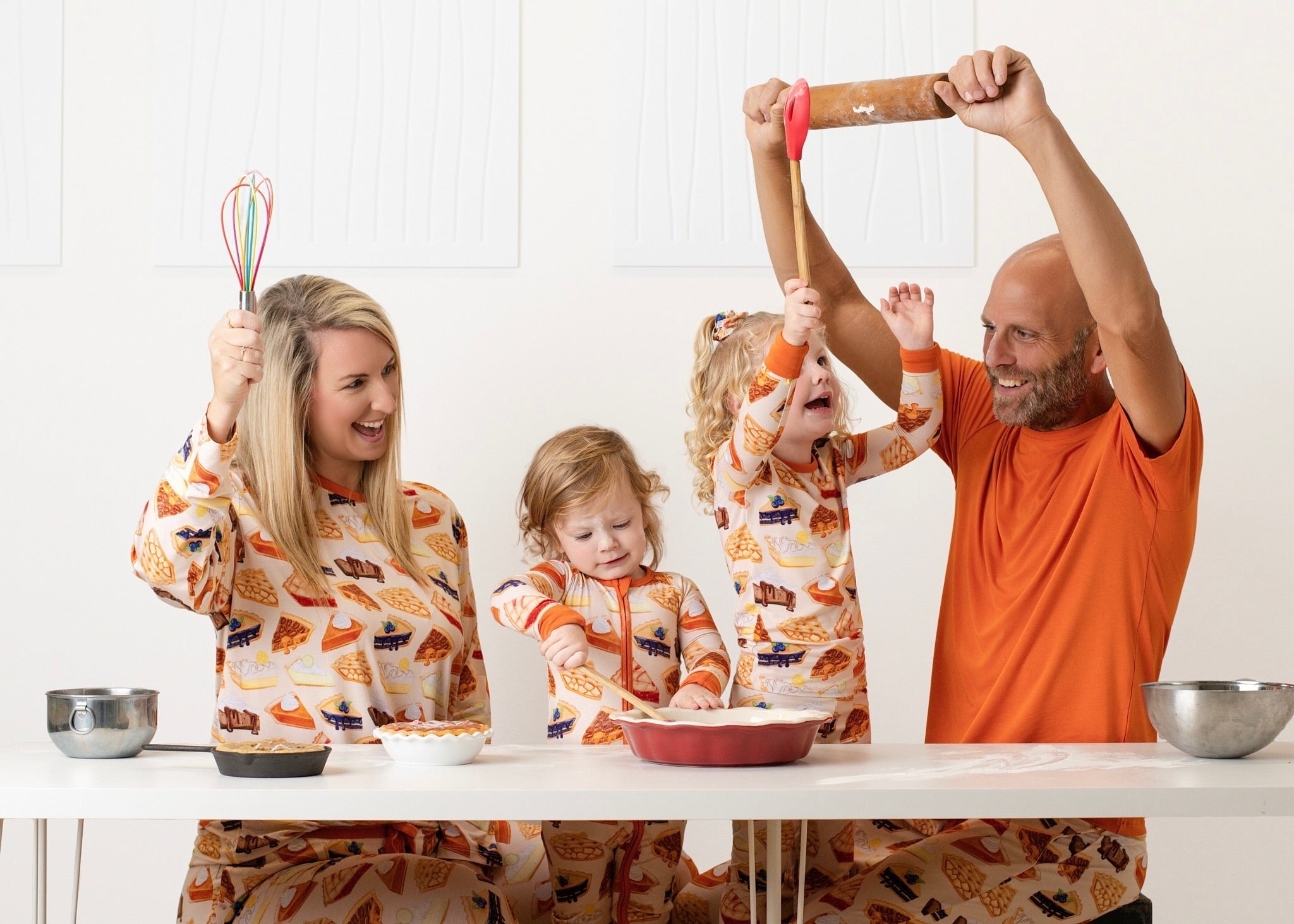 Slice Of Pie | Bamboo Zipper Pajamas