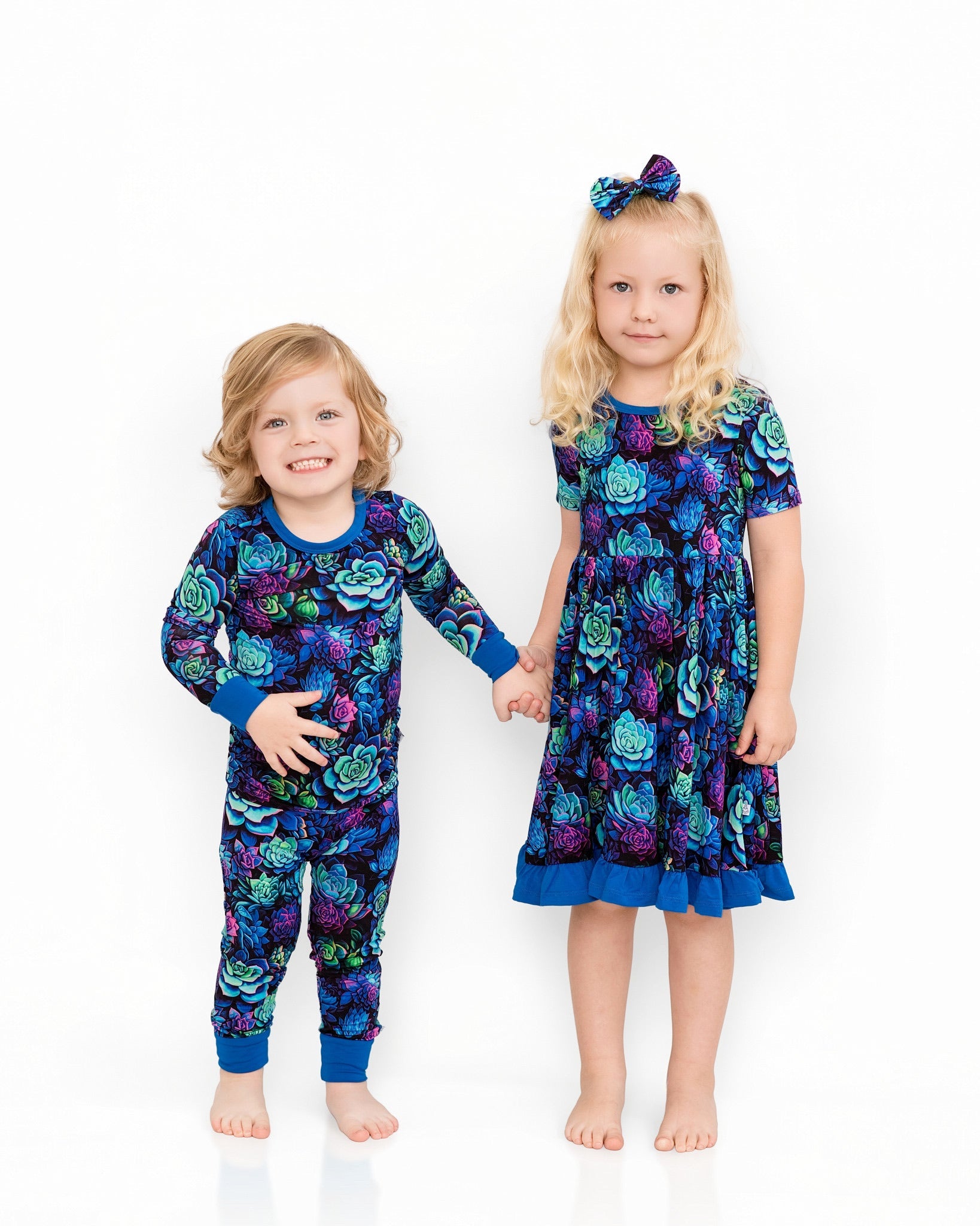 Electric Succulents | Bamboo Ruffle Twirl Dress
