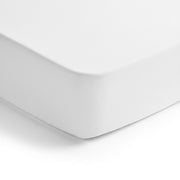 White | Bamboo Full Fitted Sheet